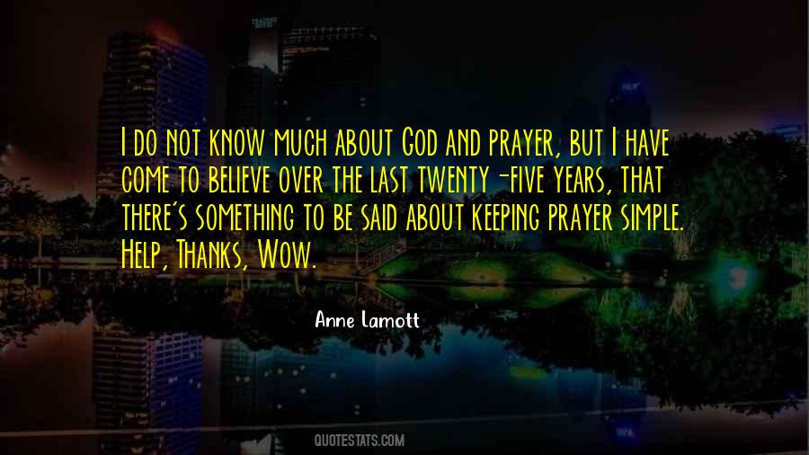 Prayer Of Thanks To God Quotes #1255873