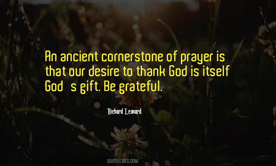 Prayer Of Thanks To God Quotes #511711