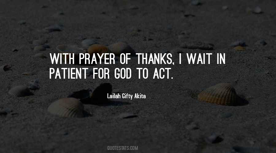 Prayer Of Thanks To God Quotes #685904