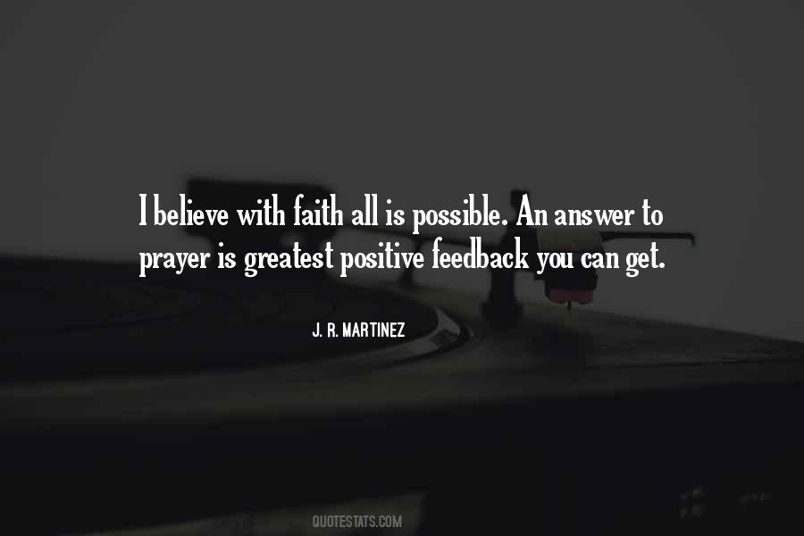 Prayer With Faith Quotes #1674583