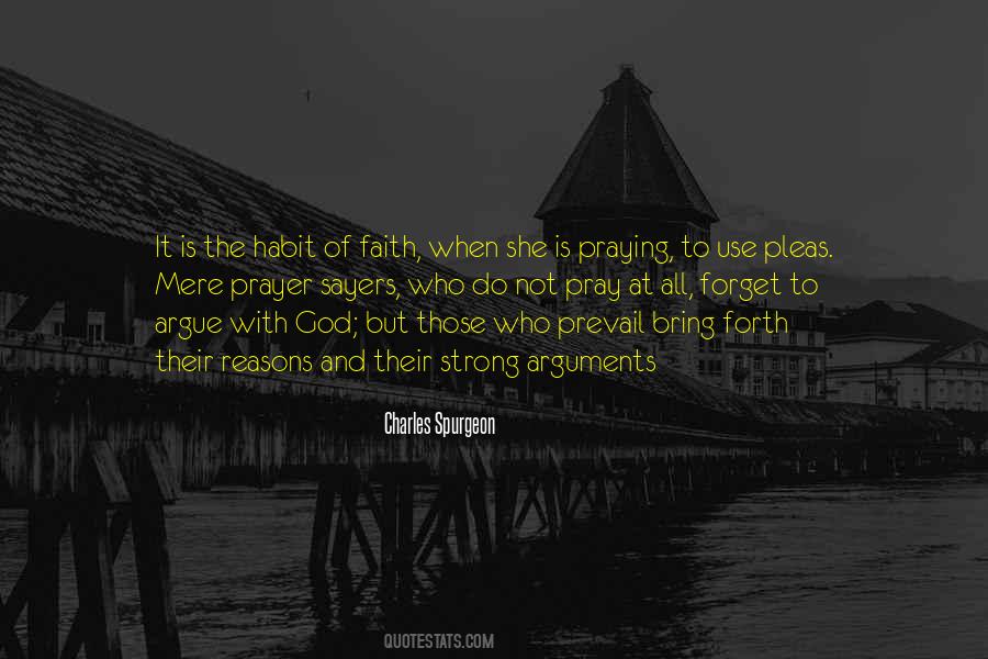 Prayer With Faith Quotes #607666