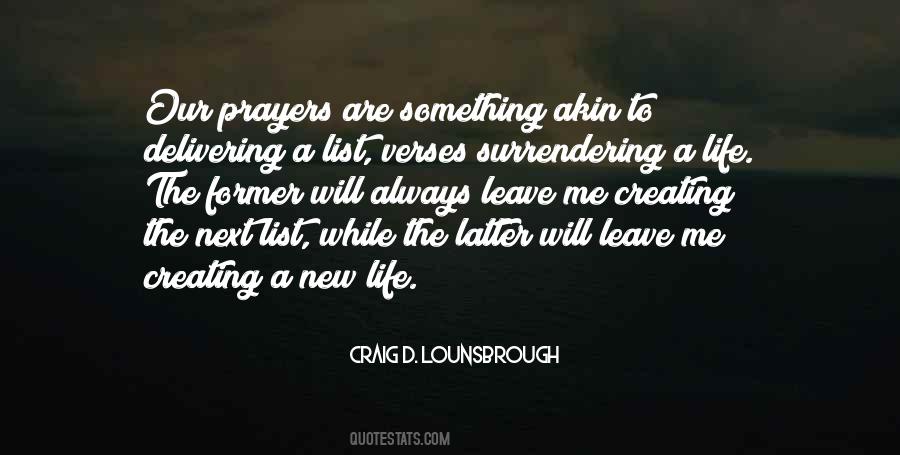 Prayerful Life Quotes #1136048