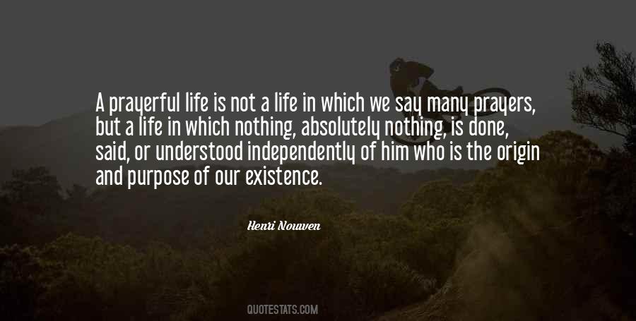 Prayerful Life Quotes #867210