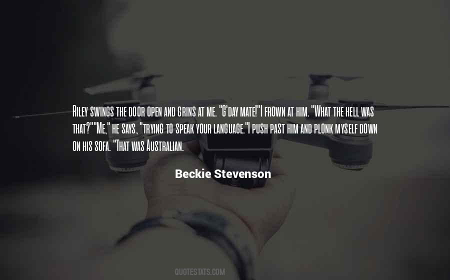 Quotes About Australian Language #1206502