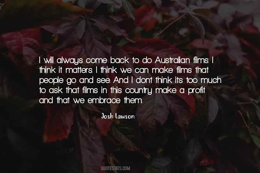 Quotes About Australian People #988003