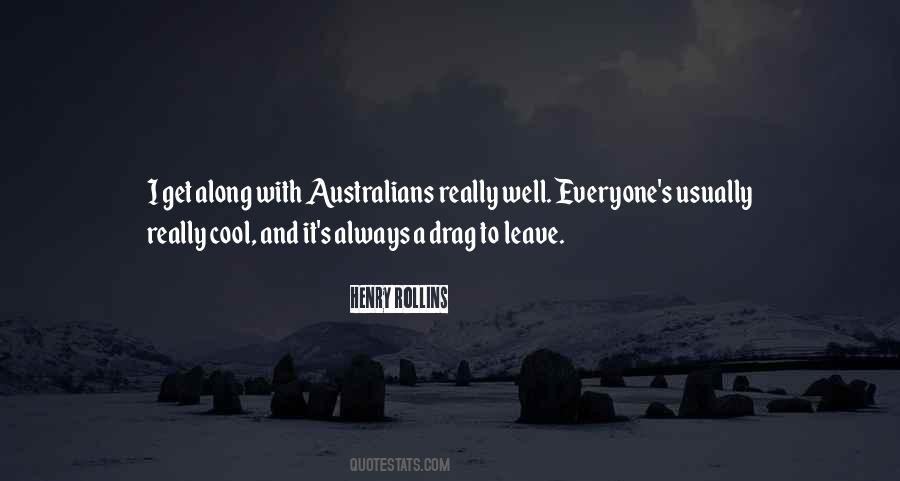 Quotes About Australians #648606