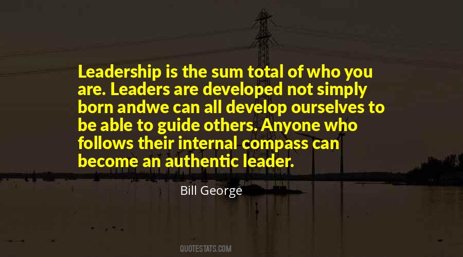 Quotes About Authentic Leaders #1602329