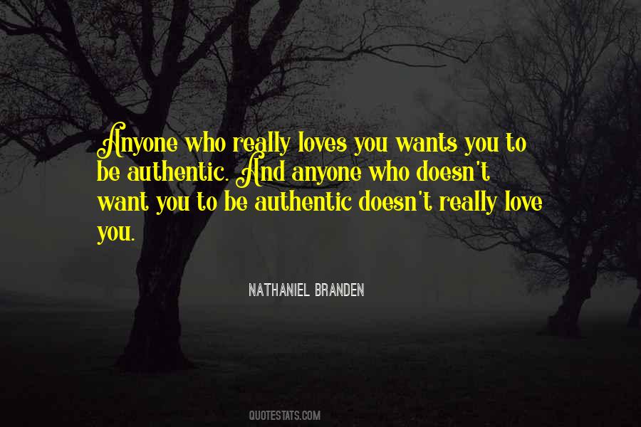 Quotes About Authentic Love #805977