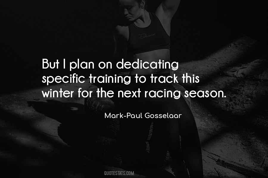 Pre Season Training Quotes #318758
