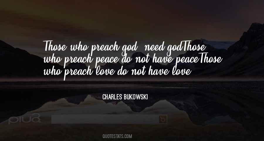 Preach Peace Quotes #1372963