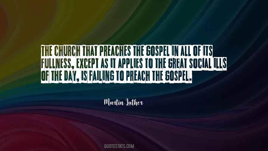 Preach The Gospel Quotes #1011071