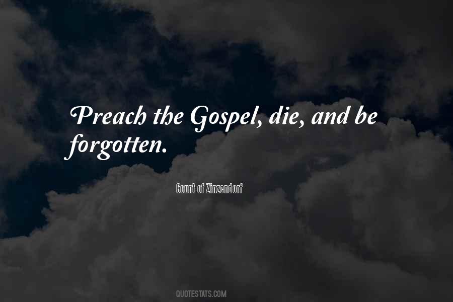 Preach The Gospel Quotes #1734433