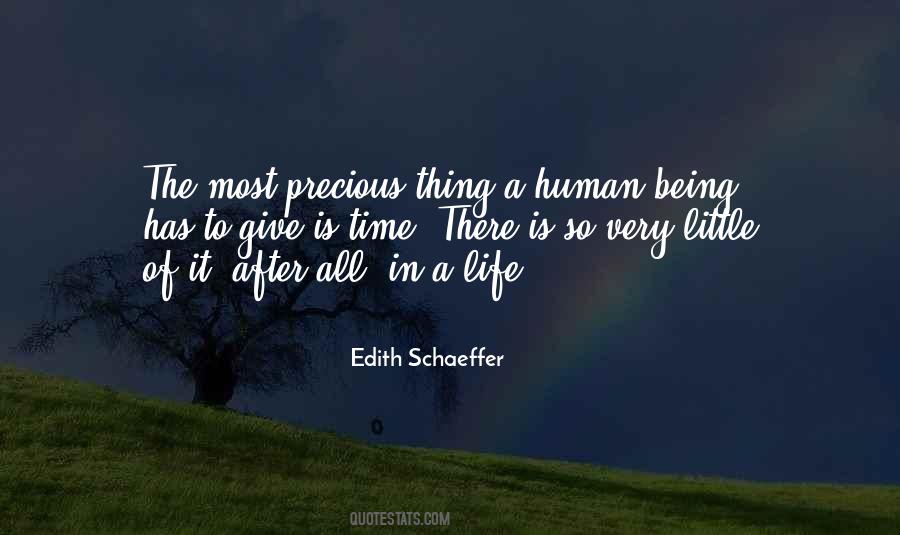 Precious Human Life Quotes #1175001