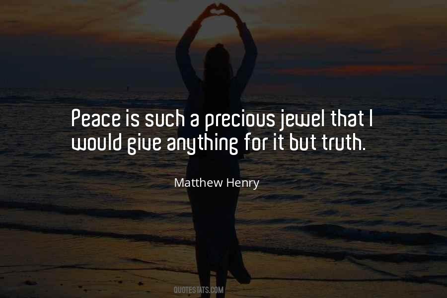 Precious Jewel Quotes #558998