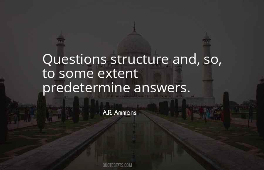 Predetermine Quotes #444016