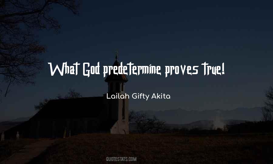 Predetermine Quotes #529084