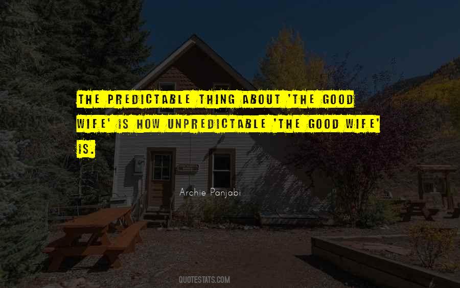 Predictable Quotes #1109055