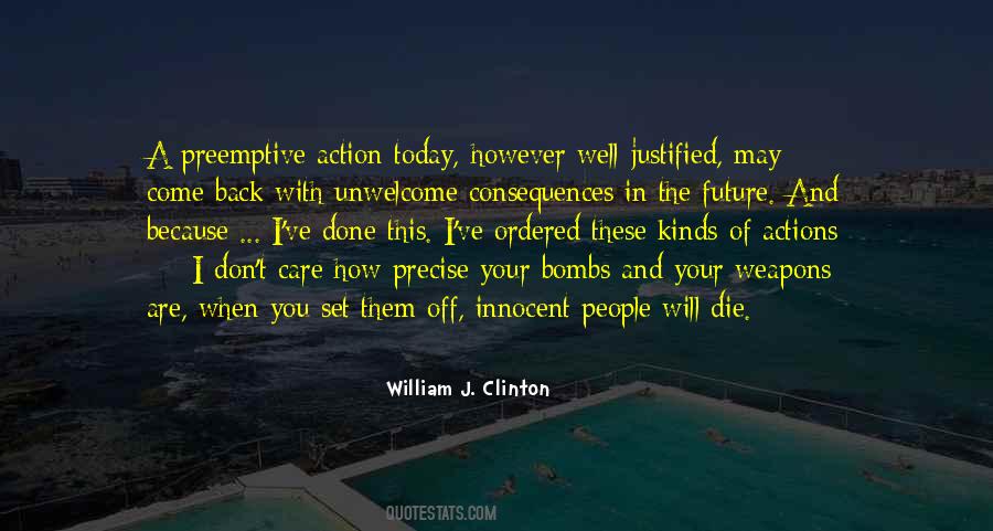 Preemptive Action Quotes #899934