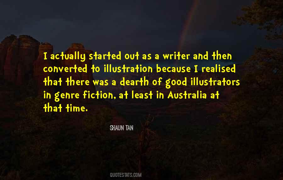 Quotes About Shaun Tan #395758