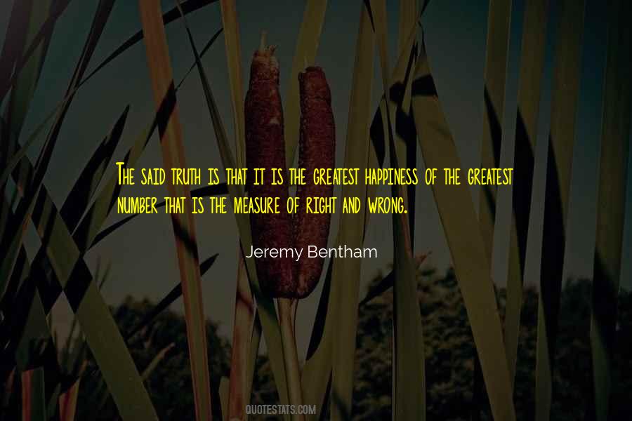 Quotes About Jeremy Bentham #1706465