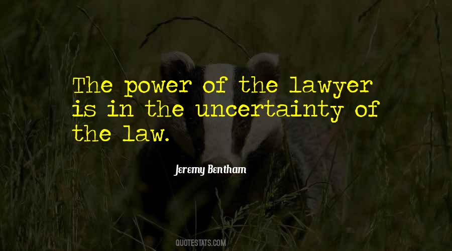 Quotes About Jeremy Bentham #397635