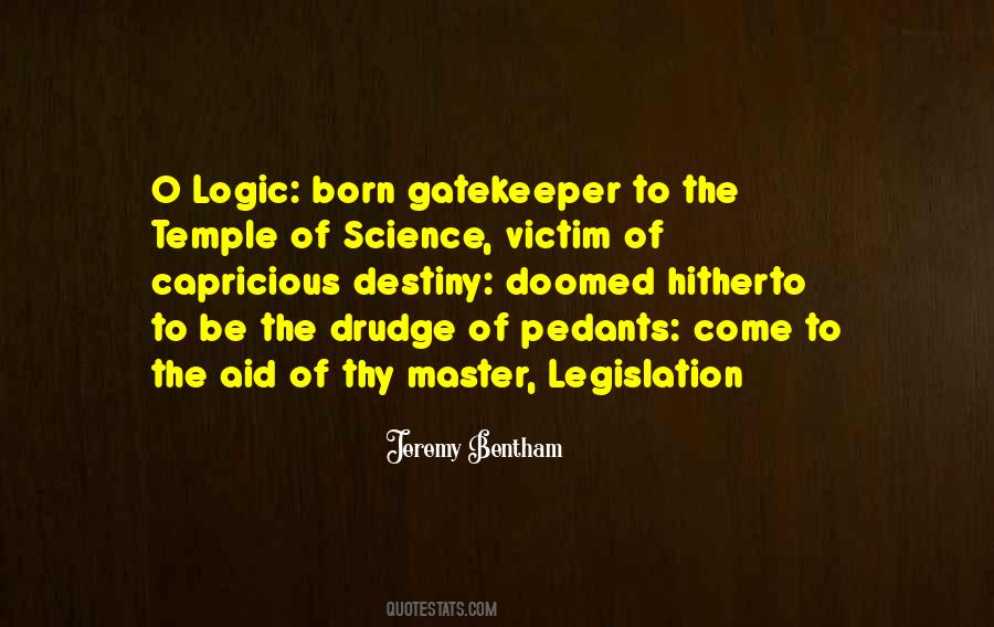 Quotes About Jeremy Bentham #947245