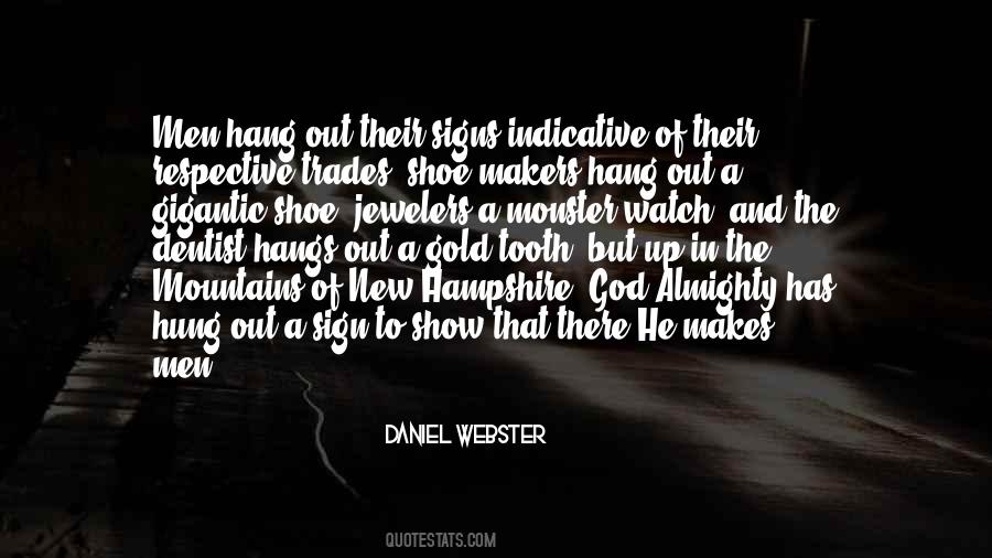 Quotes About Daniel Webster #1198469