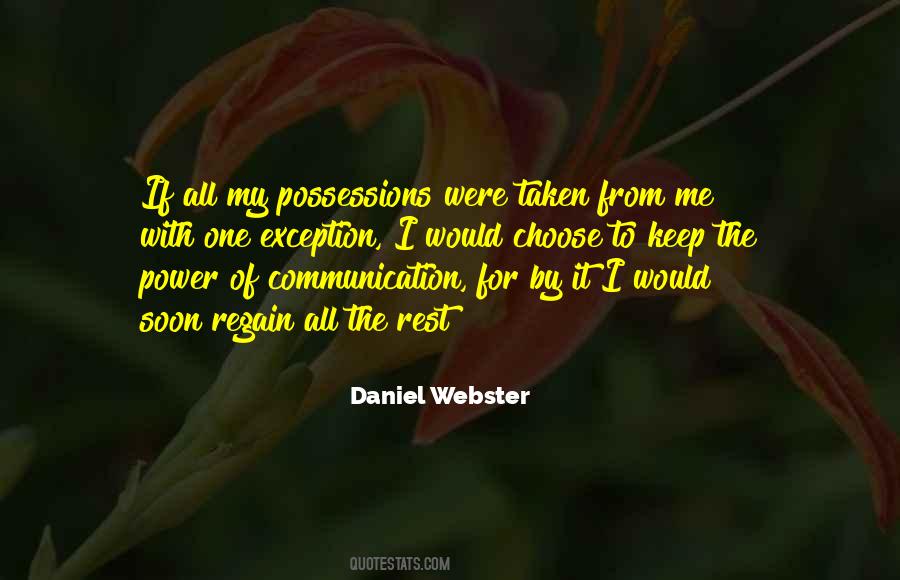 Quotes About Daniel Webster #784774