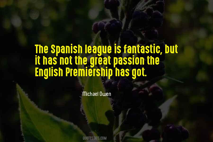 Premiership Quotes #220270