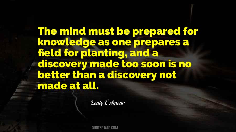 Prepared Mind Quotes #959319