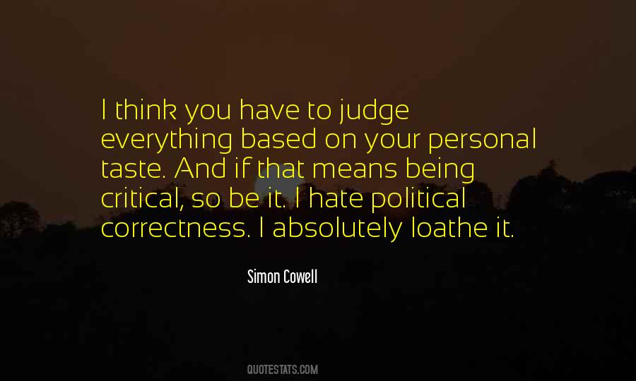 Quotes About Simon Cowell #159071