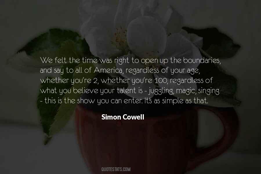 Quotes About Simon Cowell #334130