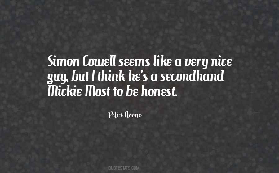 Quotes About Simon Cowell #675410