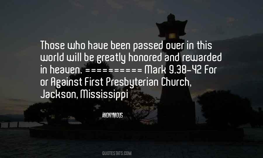 Presbyterian Church Quotes #18037