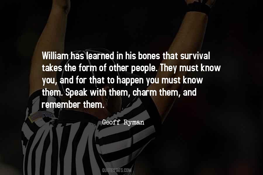 Quotes About Survival Skills #630364