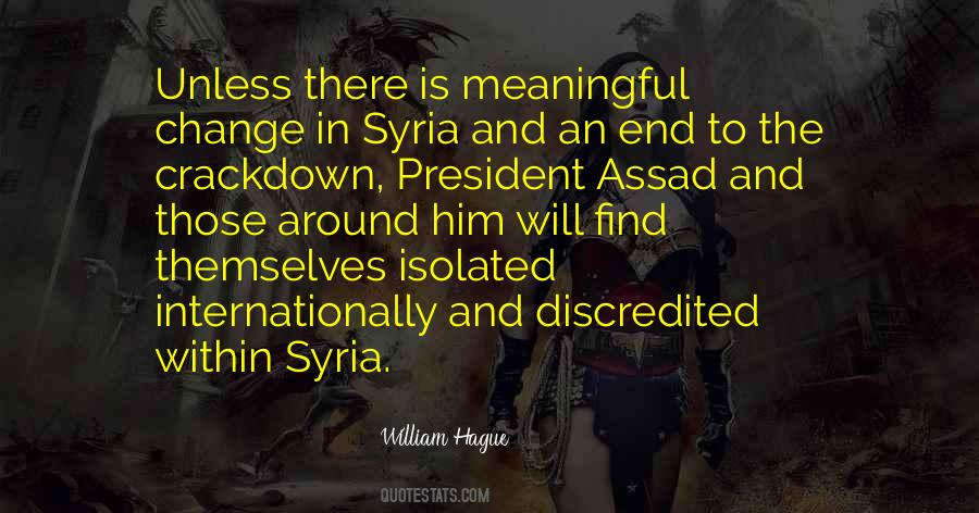President Assad Quotes #162212