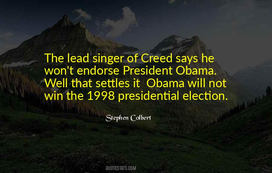 President Election Quotes #1386497