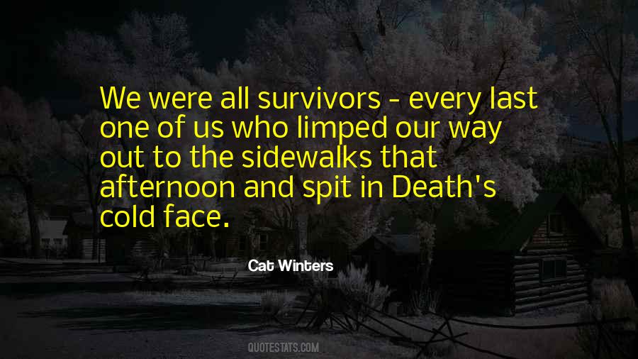 Quotes About Survival In War #1280324
