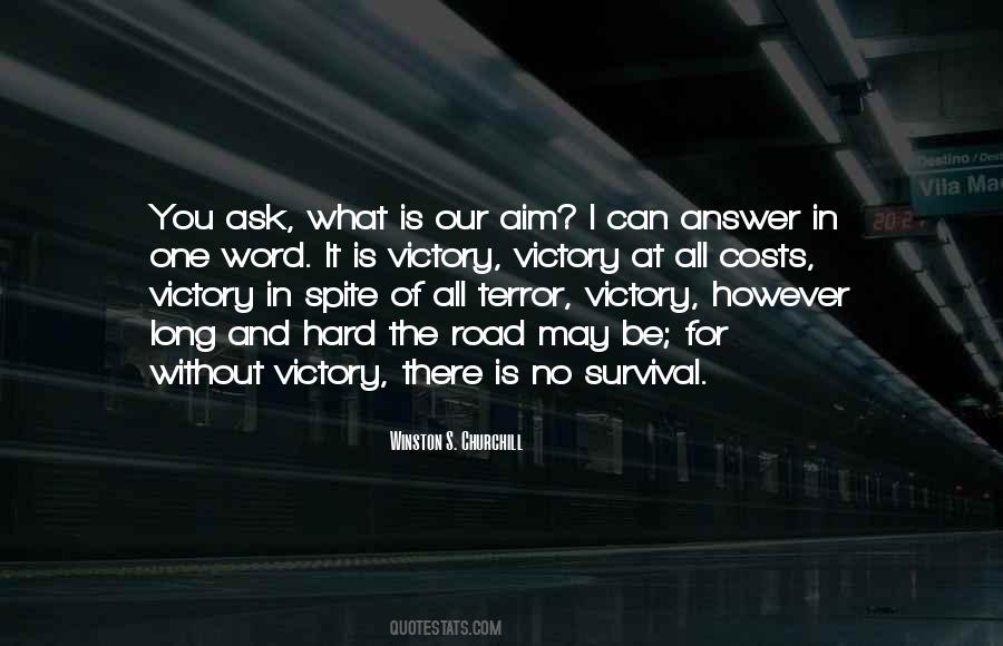 Quotes About Survival In War #603381