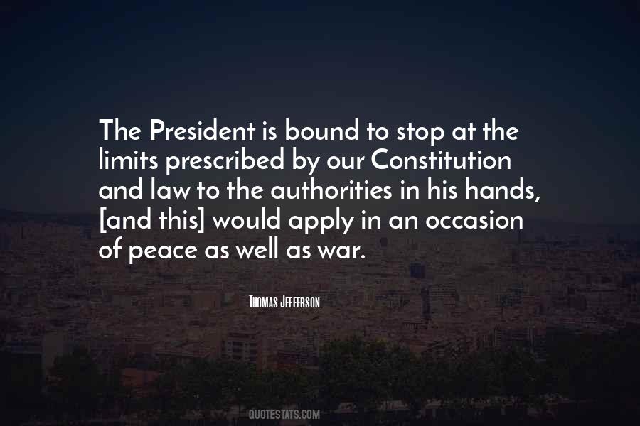 President Jefferson Quotes #355693