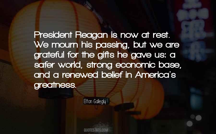 President Reagan Quotes #313120