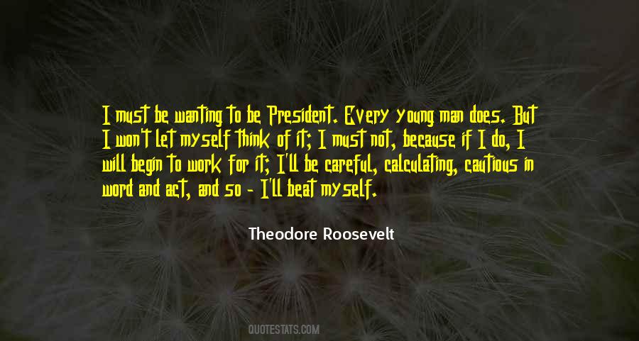 President Theodore Roosevelt Quotes #718937