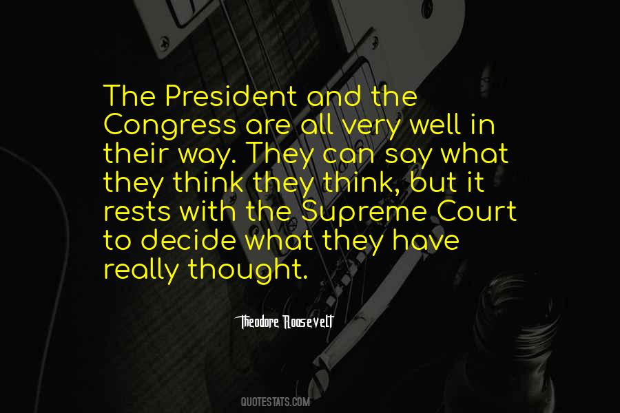 President Theodore Roosevelt Quotes #984055