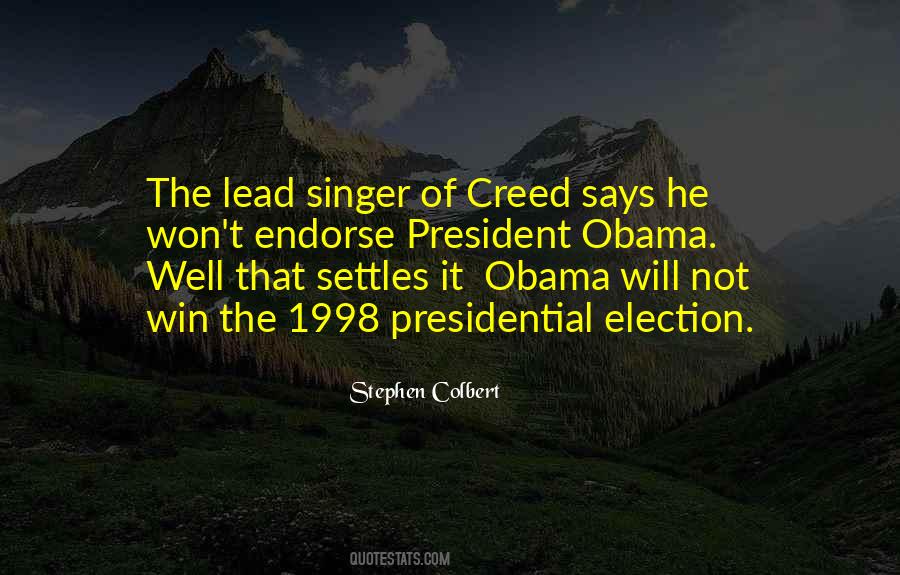 Presidential Election Quotes #1386497