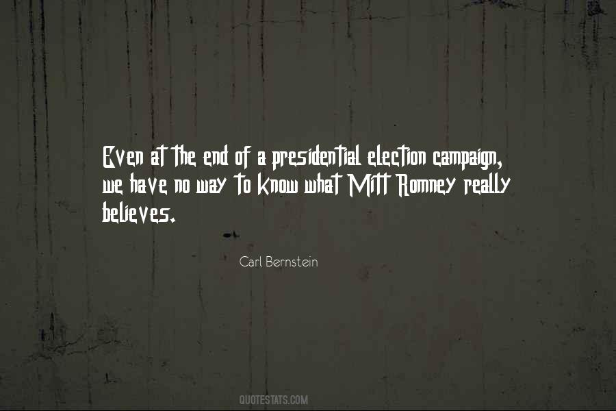 Presidential Election Quotes #286520