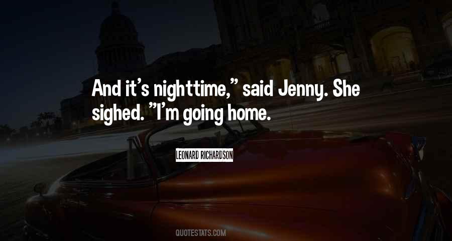 Quotes About Jenny #1606649