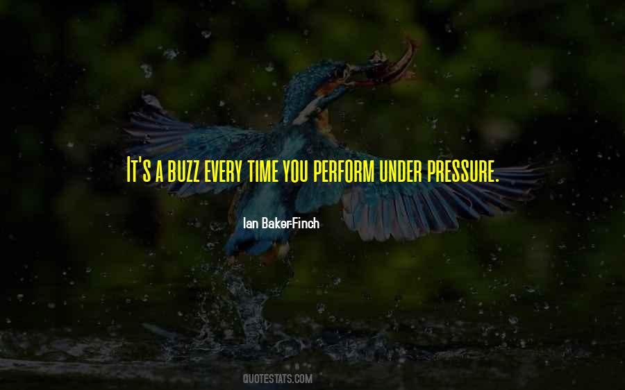 Pressure To Perform Quotes #600683