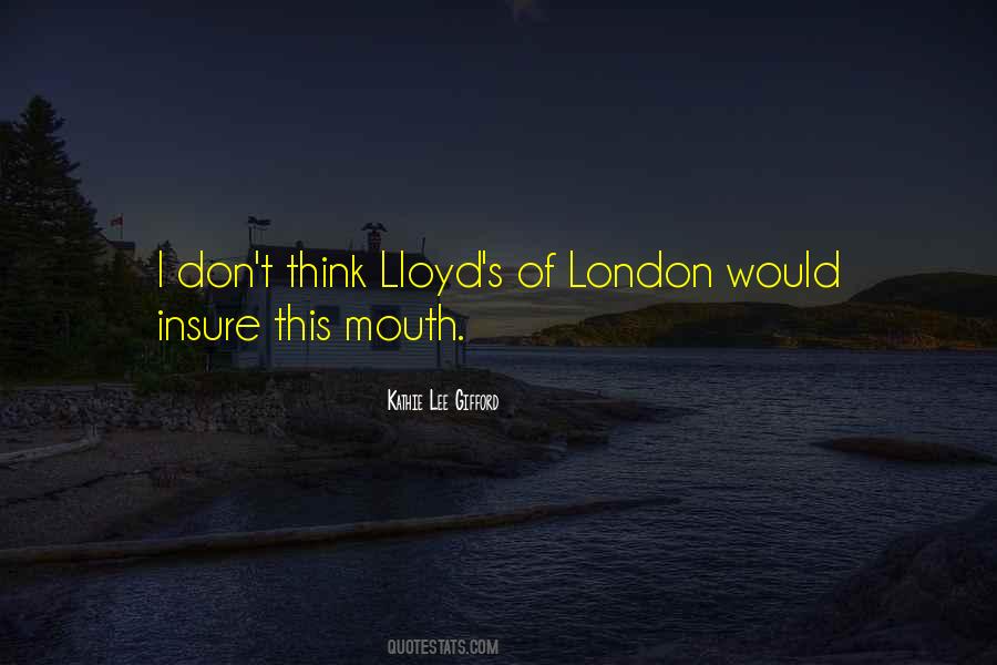 Quotes About Lloyd #939899