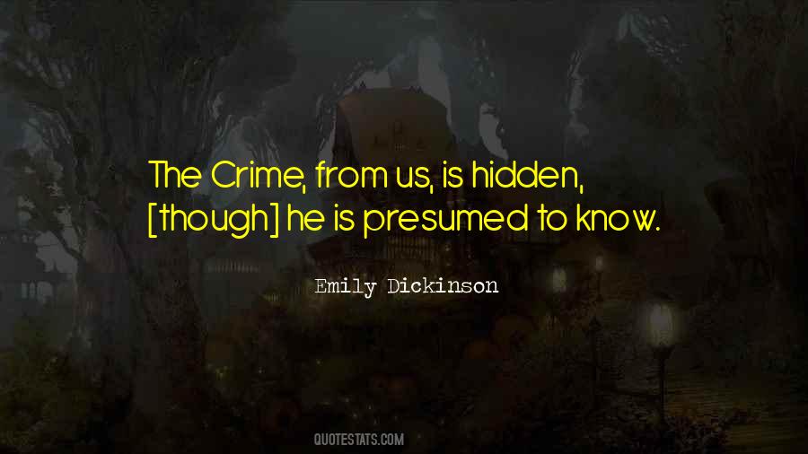 Presumed Quotes #1081898