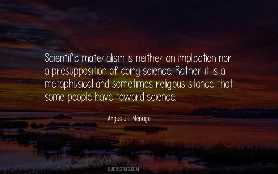 Presupposition Quotes #603578